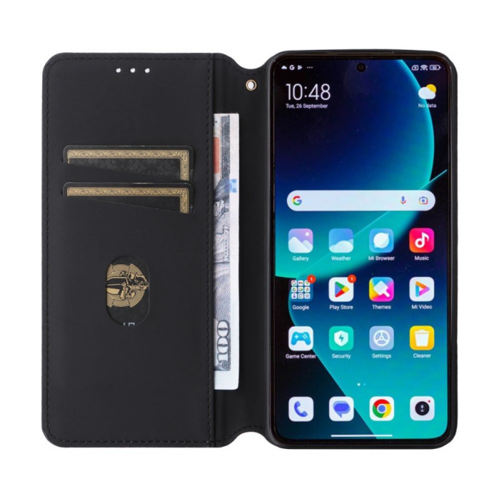 Flip Case Xiaomi 14t Pro Handyhülle 3d-würfel