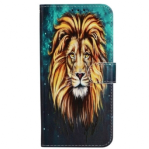 Lederhüllen Für Xiaomi 14t Pro Lion Premium