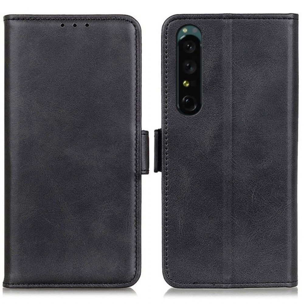 Flip Case Für Sony Xperia 1 IV Doppelverschluss