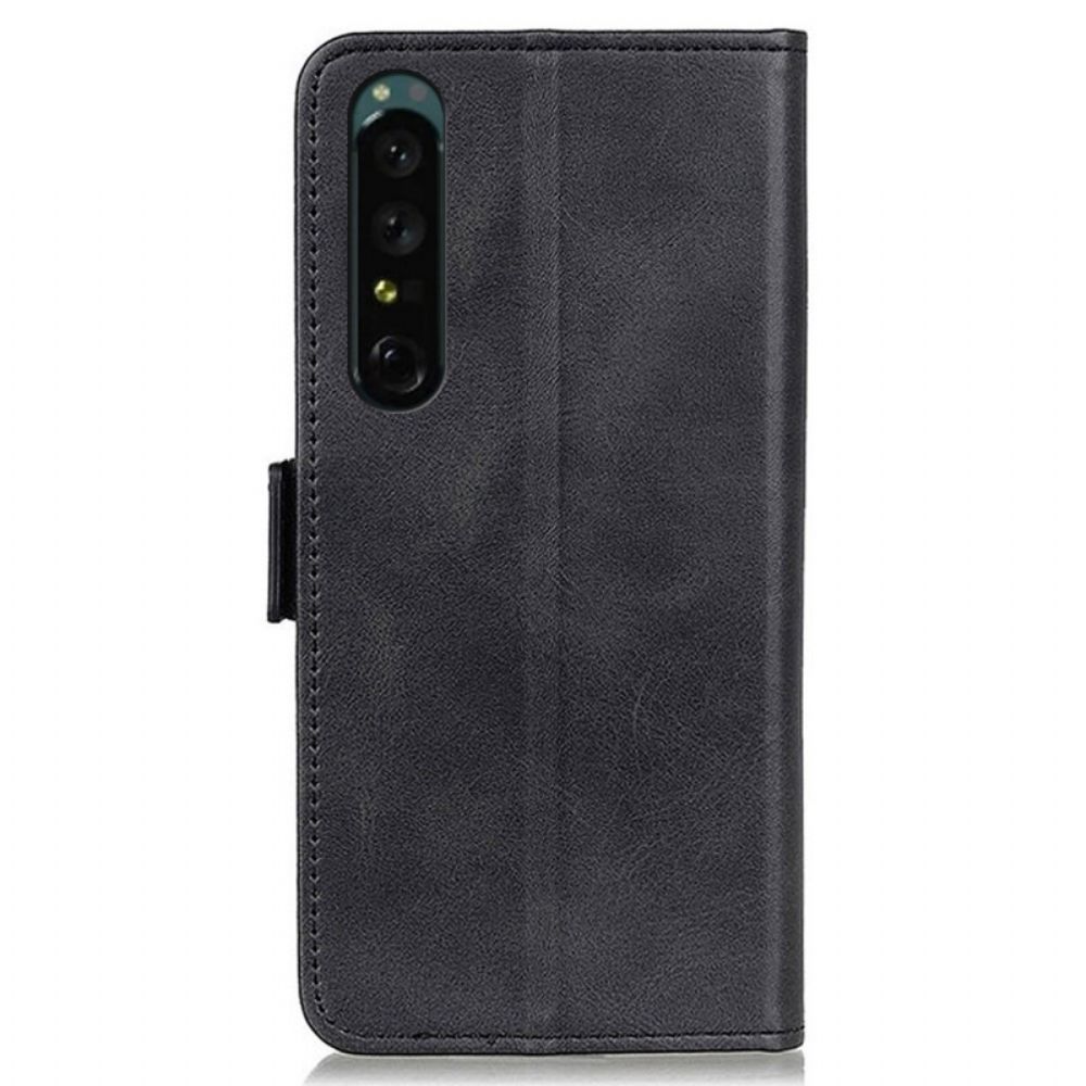 Flip Case Für Sony Xperia 1 IV Doppelverschluss