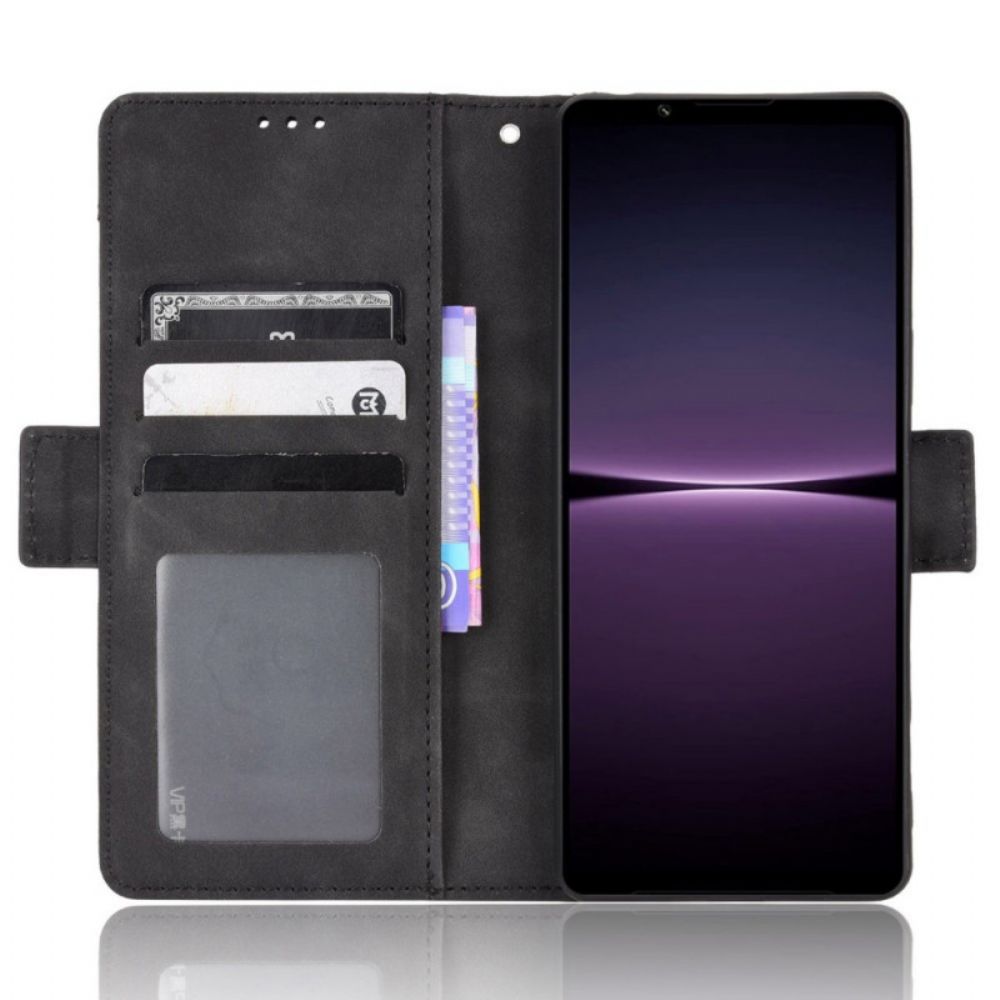 Flip Case Für Sony Xperia 1 IV Erstklassige Multi-karte