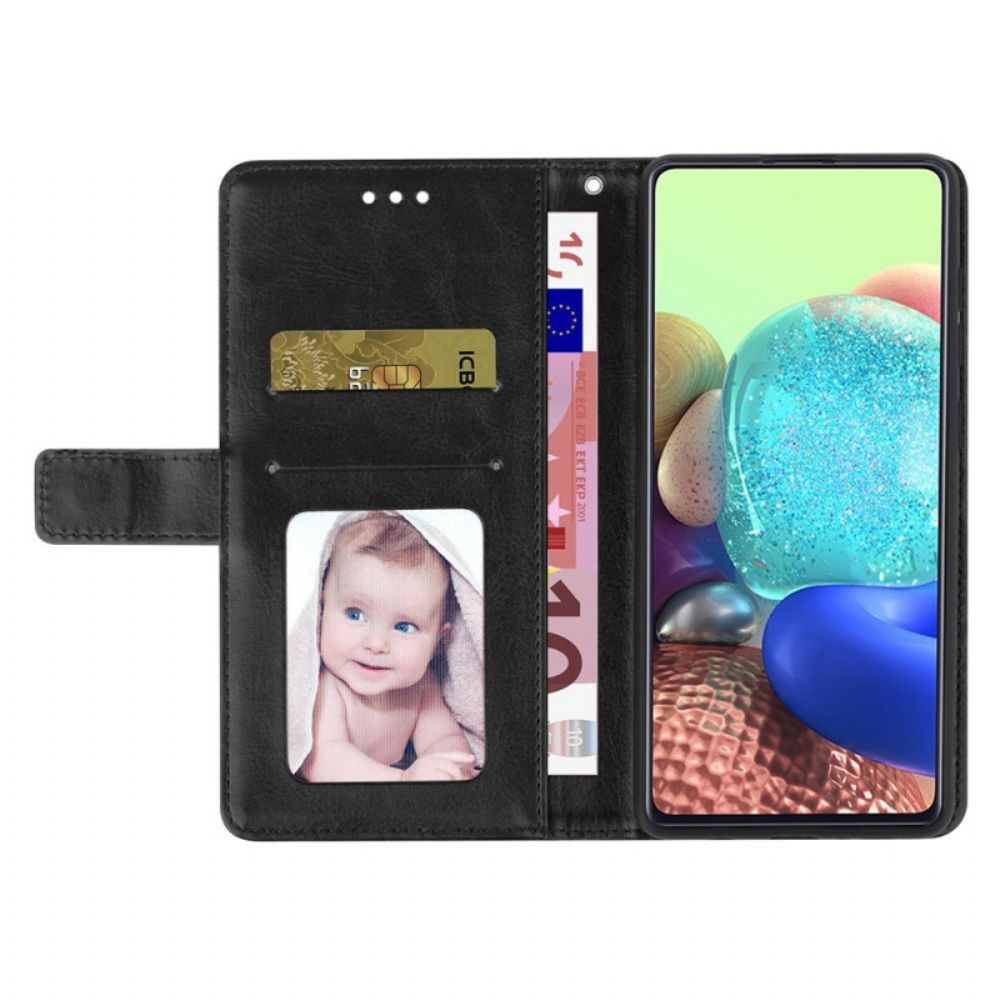 Flip Case Für Sony Xperia 1 IV Mit Kordel Y Riemchenmuster