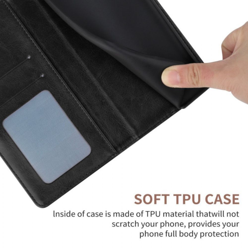 Flip Case Für Sony Xperia 1 IV Mit Kordel Y Riemchenmuster