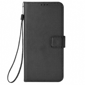 Flip Case Für Sony Xperia 1 IV Stylisch Mit Riemen