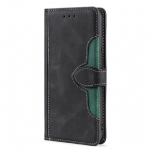 Flip Case Für Sony Xperia 1 IV Zweifarbiges Blumenmuster