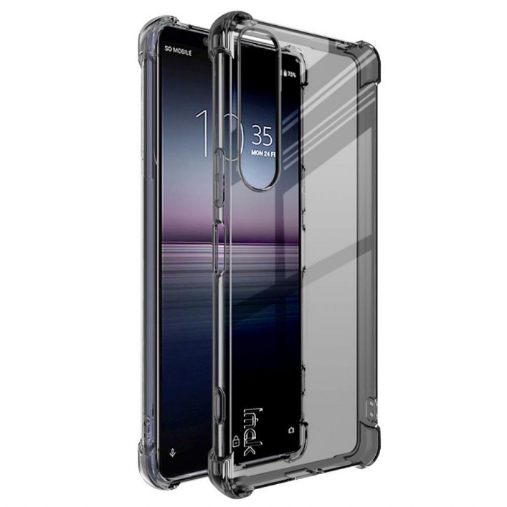 Handyhülle Für Sony Xperia 1 IV Transparent Mit Imak Screen Film