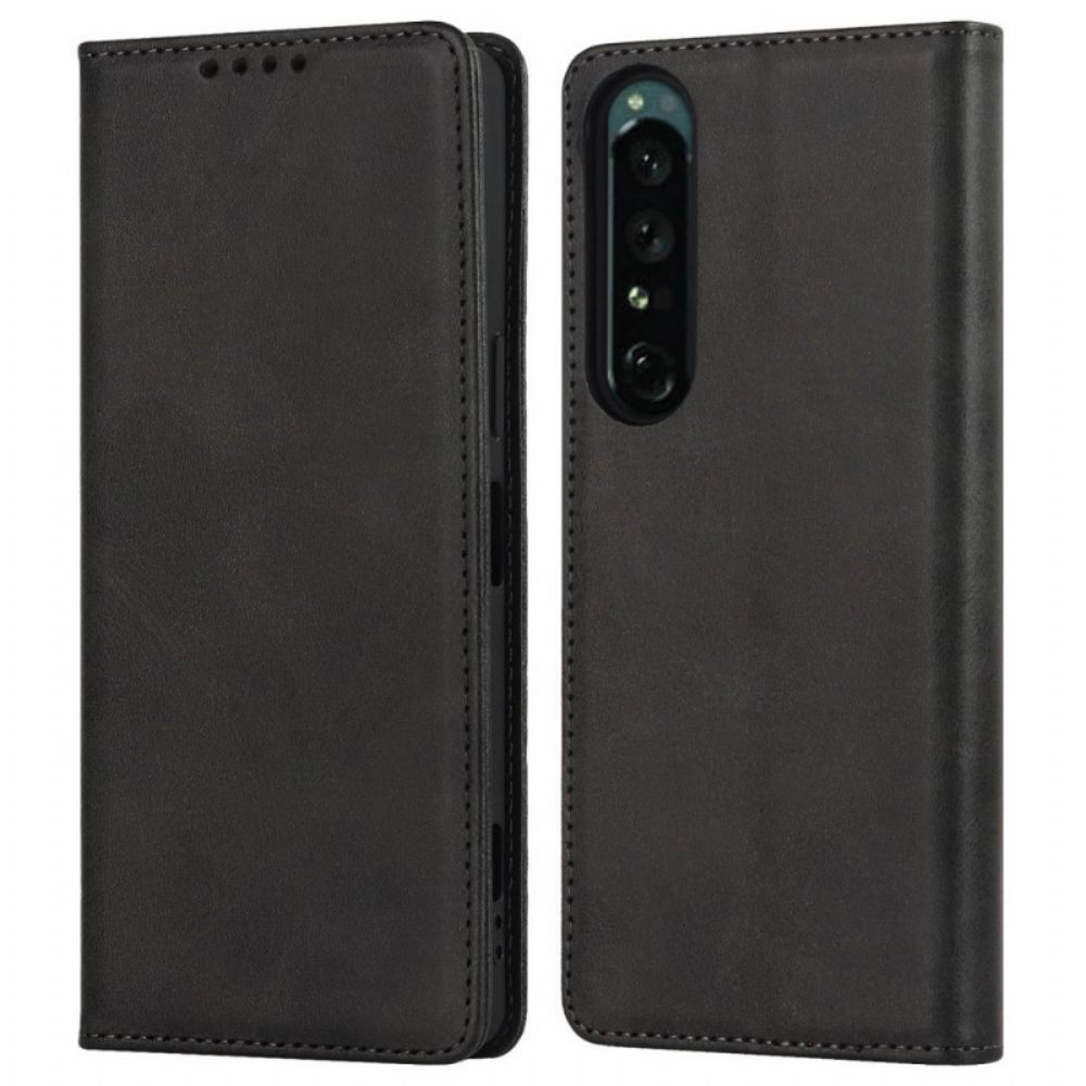 Schutzhülle Für Sony Xperia 1 IV Flip Case Klassischer Stil