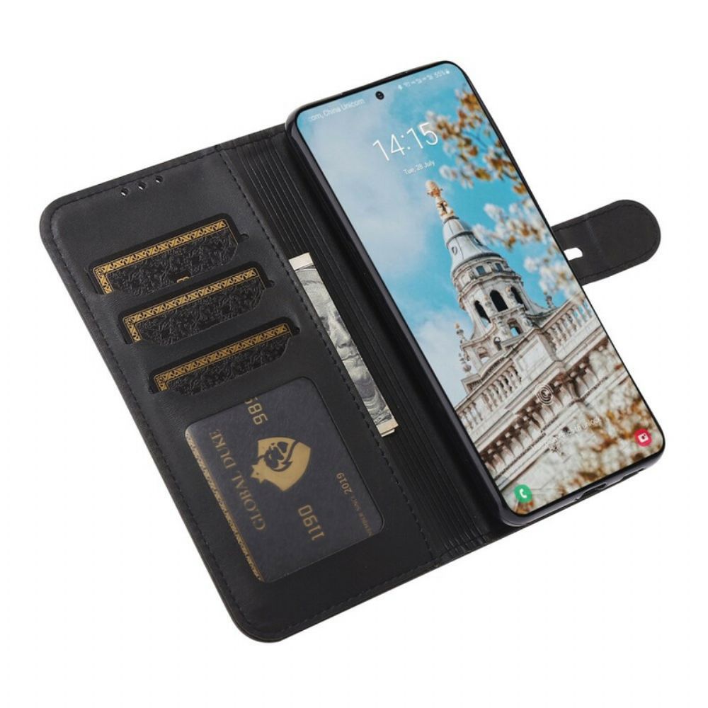 Flip Case Für Samsung Galaxy S21 FE Kätzchen Aus Kunstleder