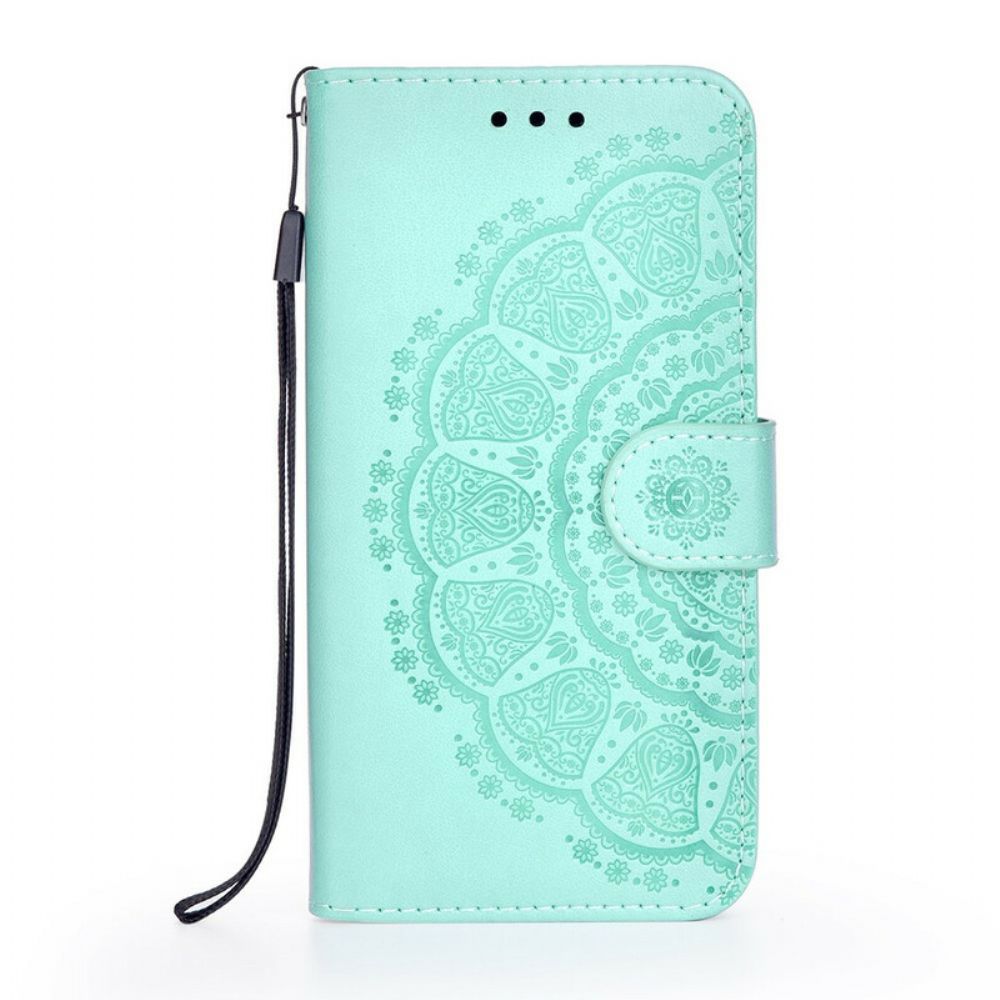 Flip Case Für Samsung Galaxy S21 FE Totem-mandala