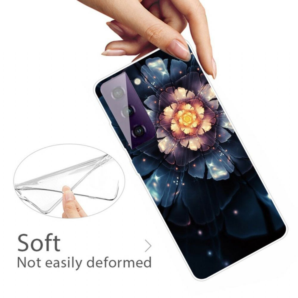 Handyhülle Für Samsung Galaxy S21 FE Flexible Blumen