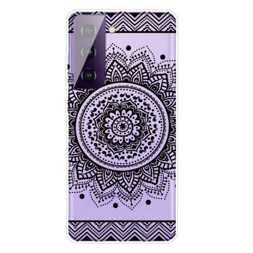 Handyhülle Für Samsung Galaxy S21 FE Schönes Mandala