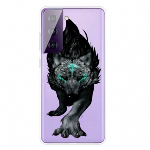 Hülle Für Samsung Galaxy S21 FE Königlicher Wolf