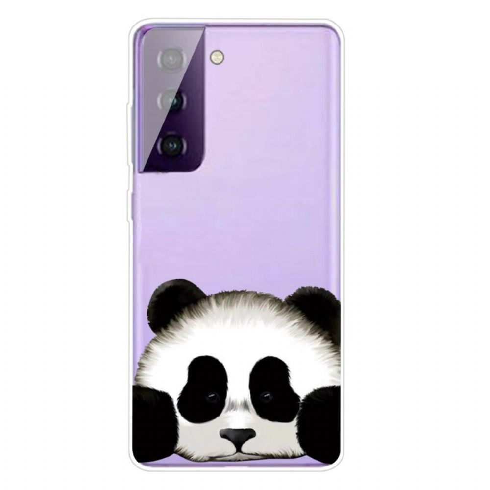 Hülle Für Samsung Galaxy S21 FE Transparenter Panda