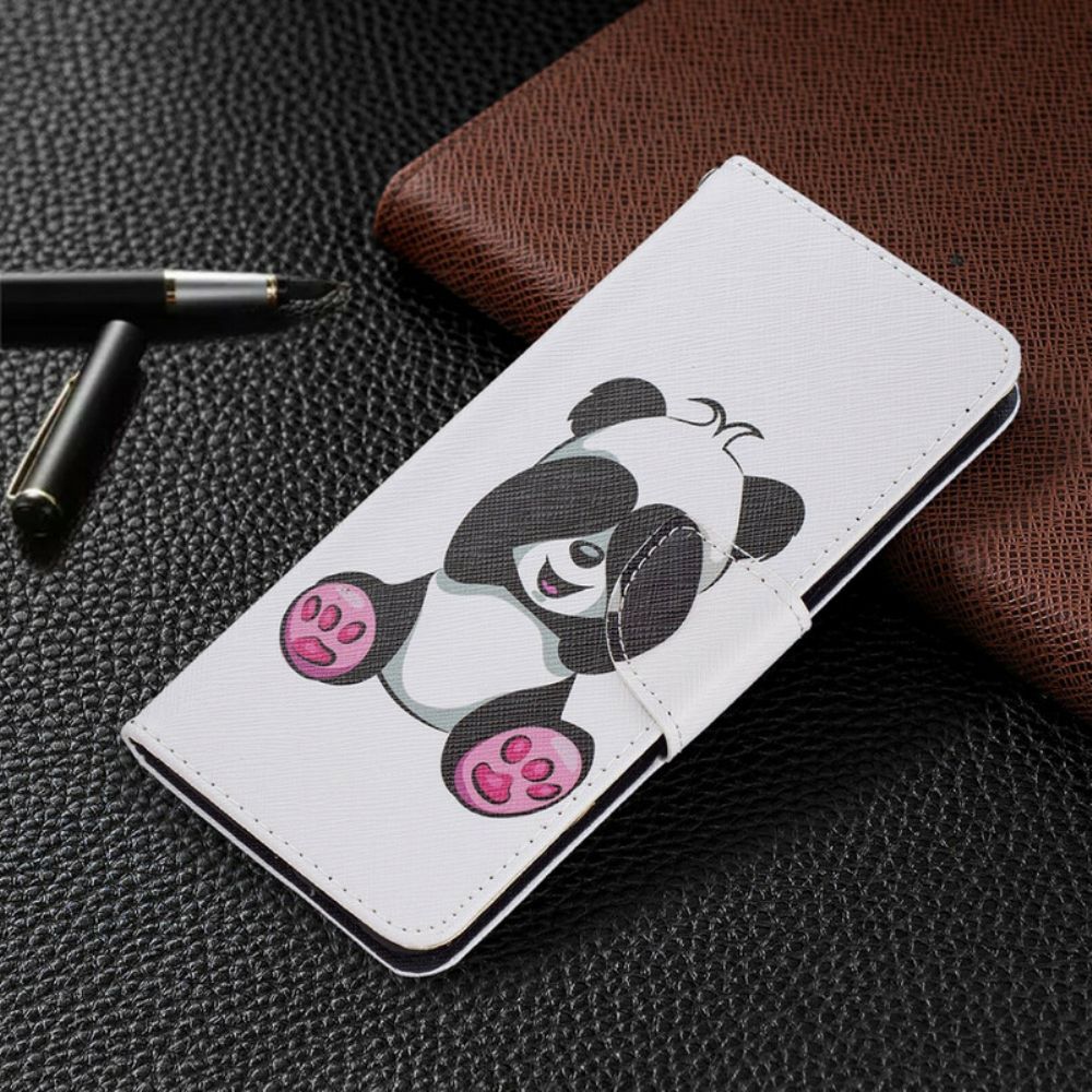 Lederhüllen Für Samsung Galaxy S21 FE Panda-spaß