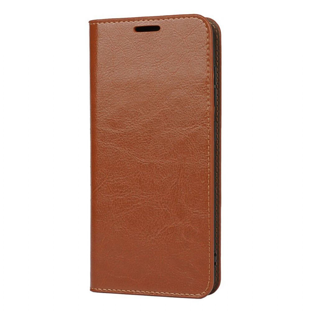 Schutzhülle Für Samsung Galaxy S21 FE Flip Case Echtes Leder