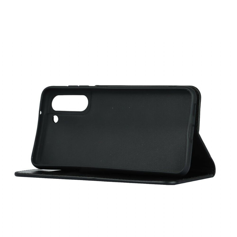 Schutzhülle Für Samsung Galaxy S21 FE Flip Case Echtleder Farbvorschlag