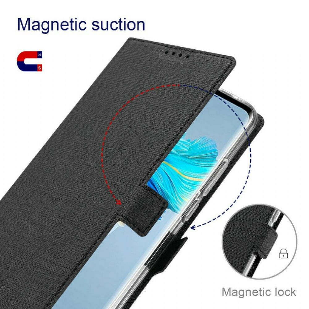 Schutzhülle Für Samsung Galaxy S21 FE Flip Case Strukturiert