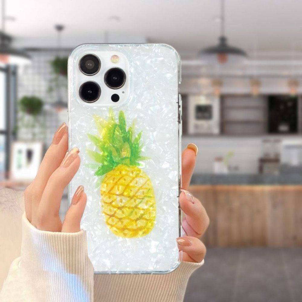 Hülle Für iPhone 15 Pro Max Ananas