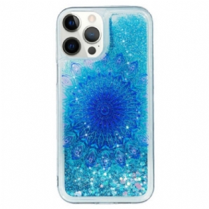 Hülle Für iPhone 15 Pro Max Mandala-glitzer