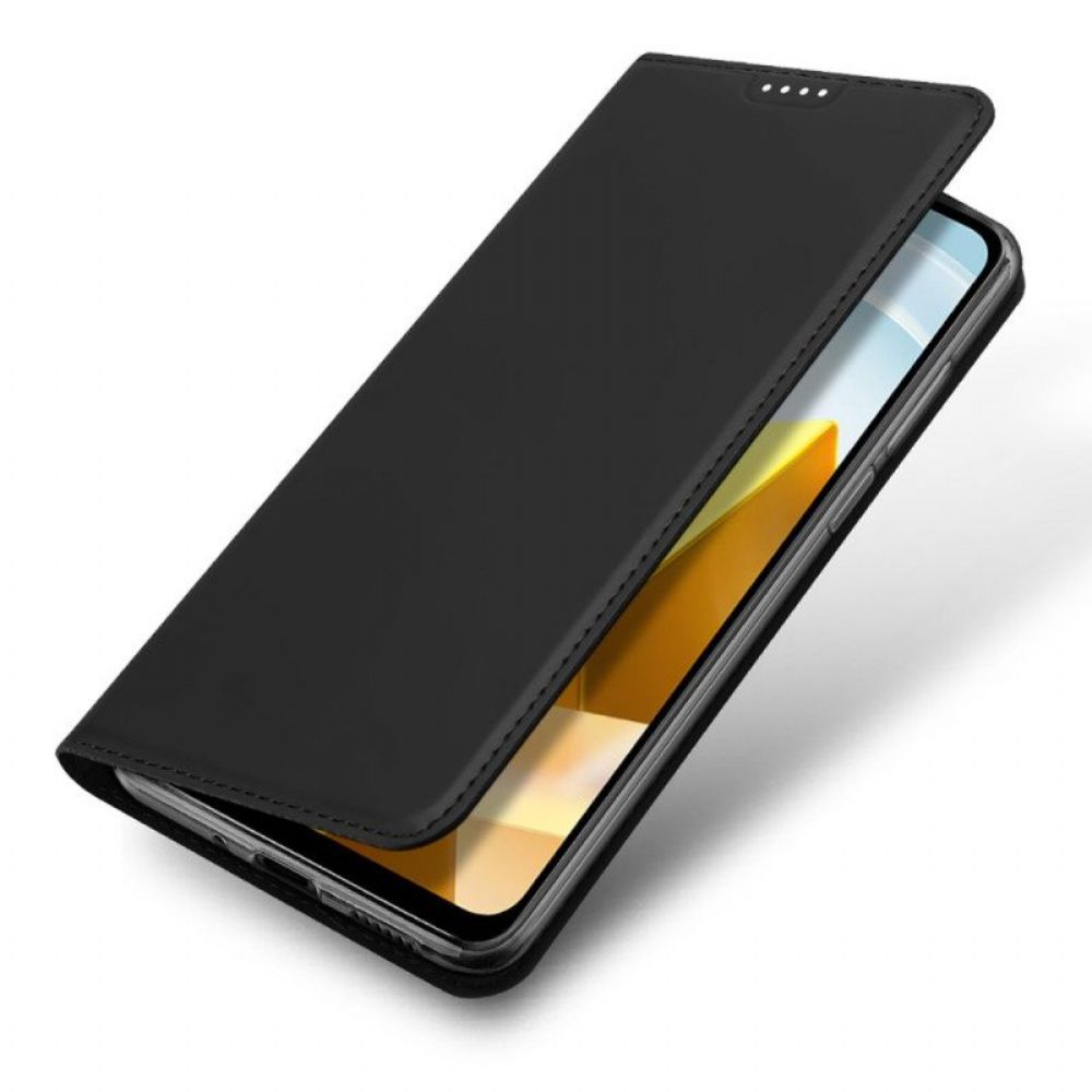 Schutzhülle Für Poco M5 Flip Case Skin Pro Series Dux Ducis