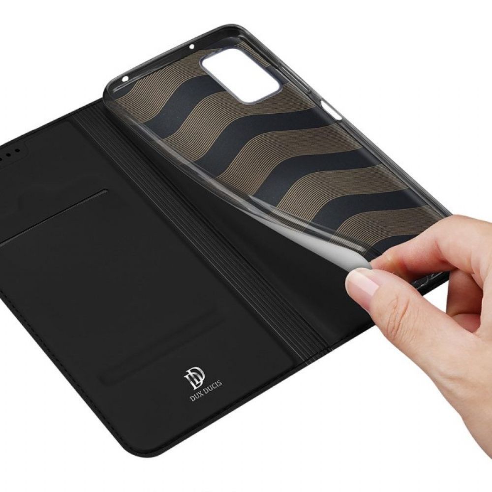 Schutzhülle Für Poco M5 Flip Case Skin Pro Series Dux Ducis