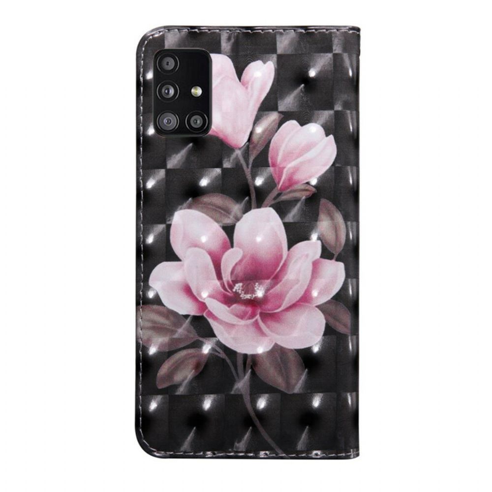 Flip Case Für Samsung Galaxy A51 5G Blütenblumen