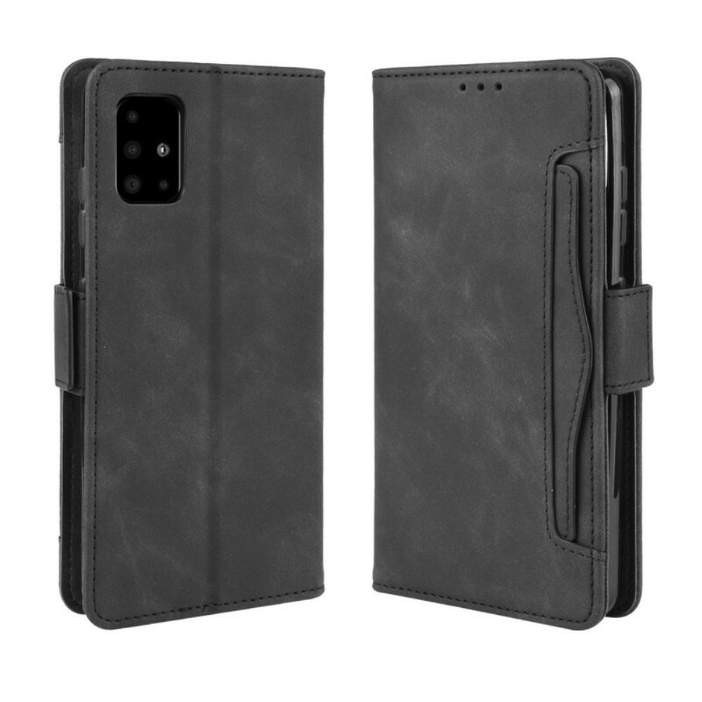 Flip Case Für Samsung Galaxy A51 5G Erstklassige Multi-karte