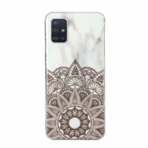 Hülle Für Samsung Galaxy A51 5G Mandala Aus Marmor