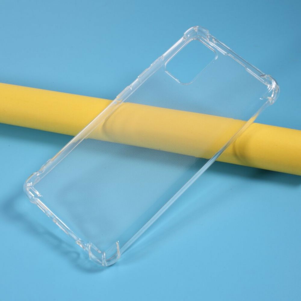 Hülle Für Samsung Galaxy A51 5G Transparente Verstärkte Ecken