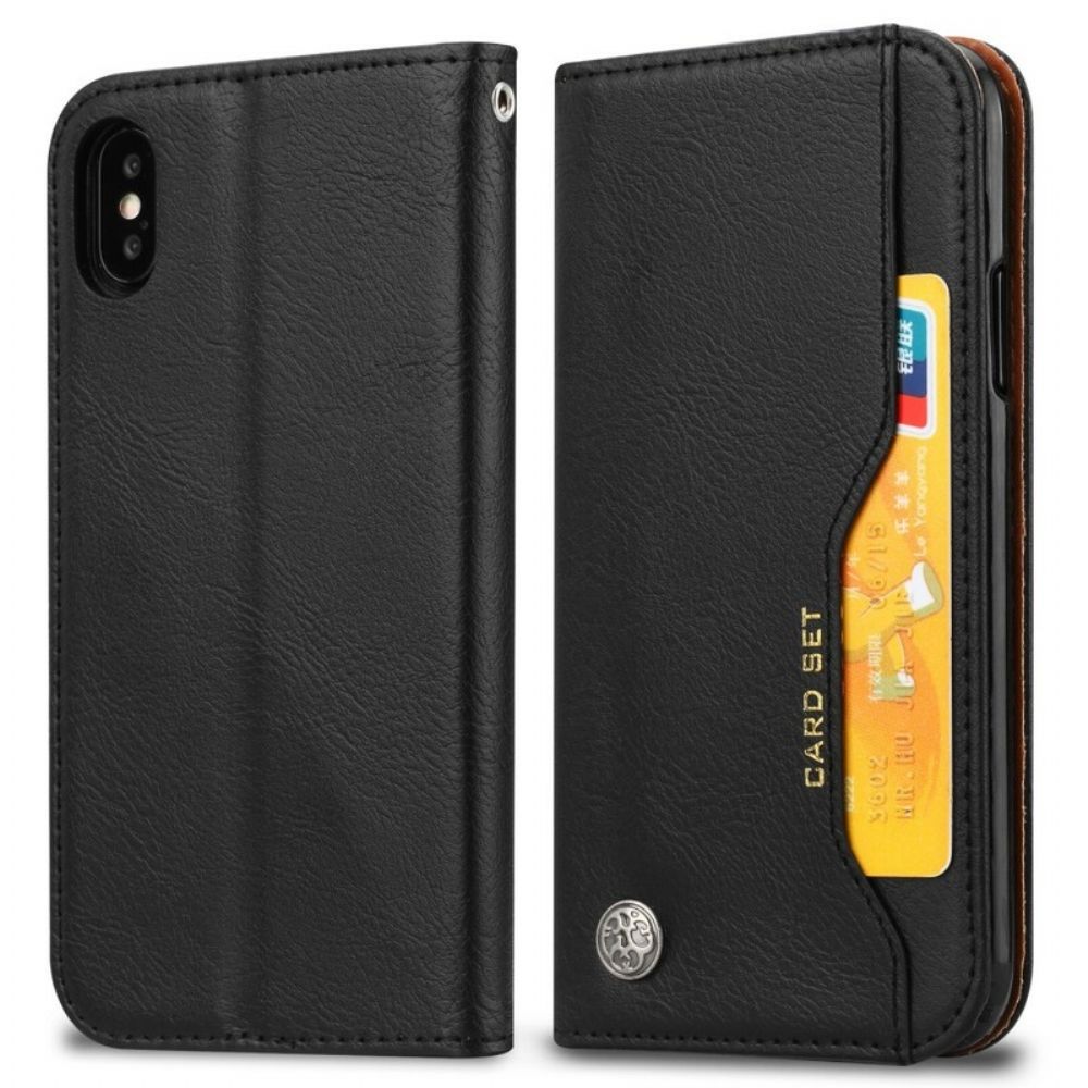 Schutzhülle Für / Honor 8S Flip Case Kartenetui Aus Kunstleder