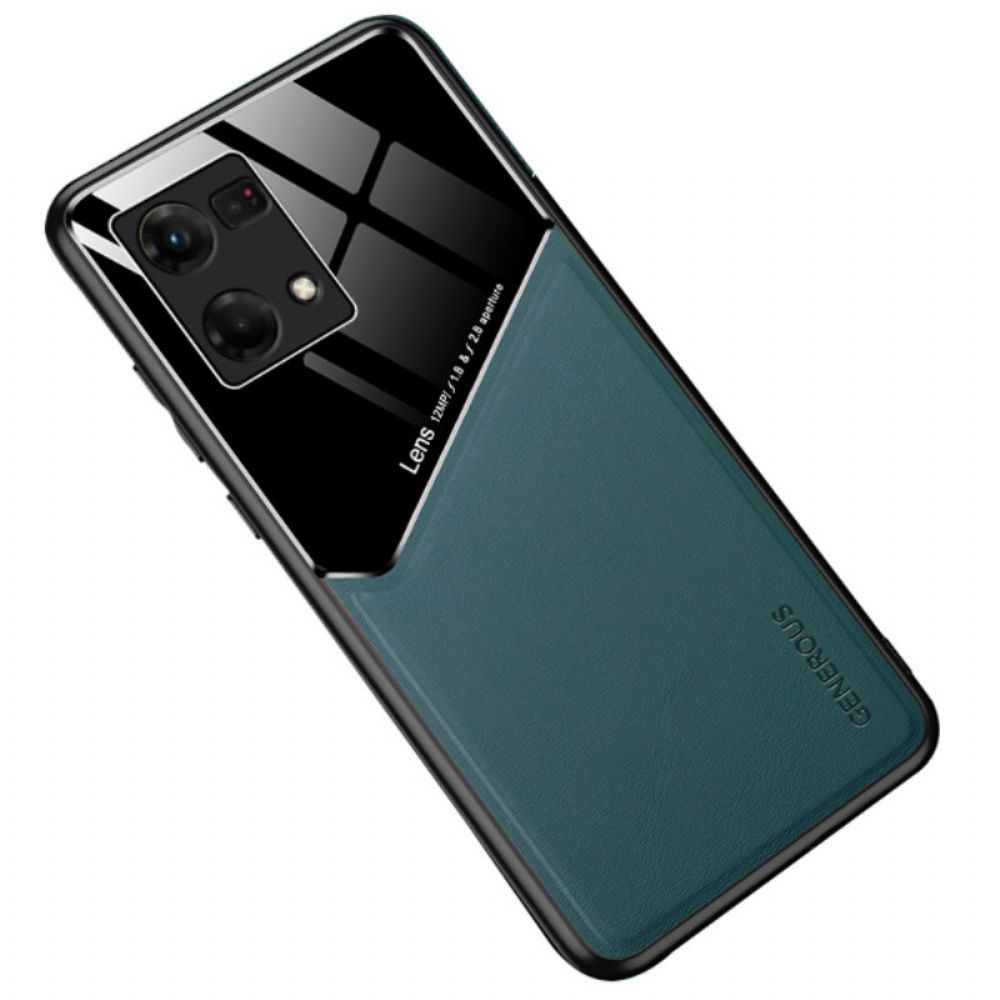 Hülle Für Oppo Reno 7 Hochwertiges Kunstleder