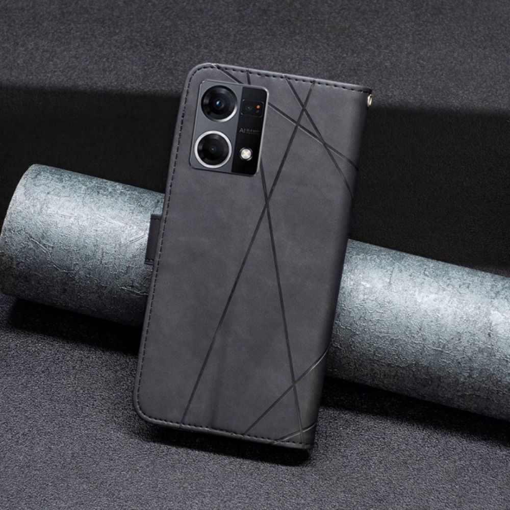 Lederhüllen Für Oppo Reno 7 Leder Style Binfen Farbe