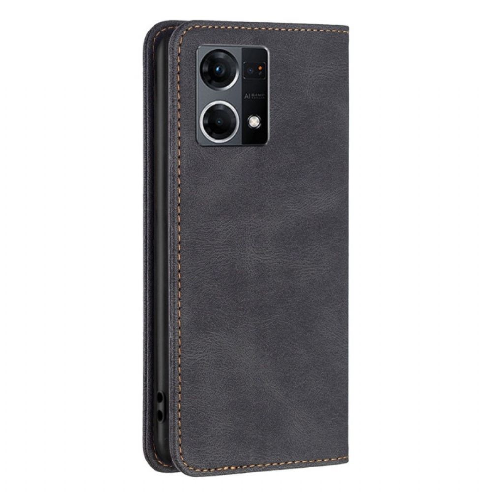 Schutzhülle Für Oppo Reno 7 Flip Case Binfen-farbe