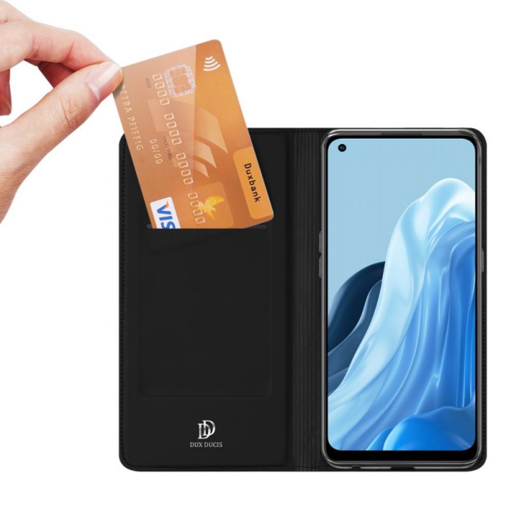 Schutzhülle Für Oppo Reno 7 Flip Case Dux Skin Für Die Ducis Pro-serie