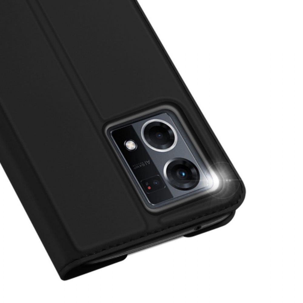 Schutzhülle Für Oppo Reno 7 Flip Case Dux Skin Für Die Ducis Pro-serie