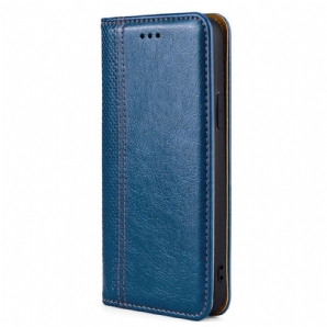 Schutzhülle Für Oppo Reno 7 Flip Case Vintage Kunstleder