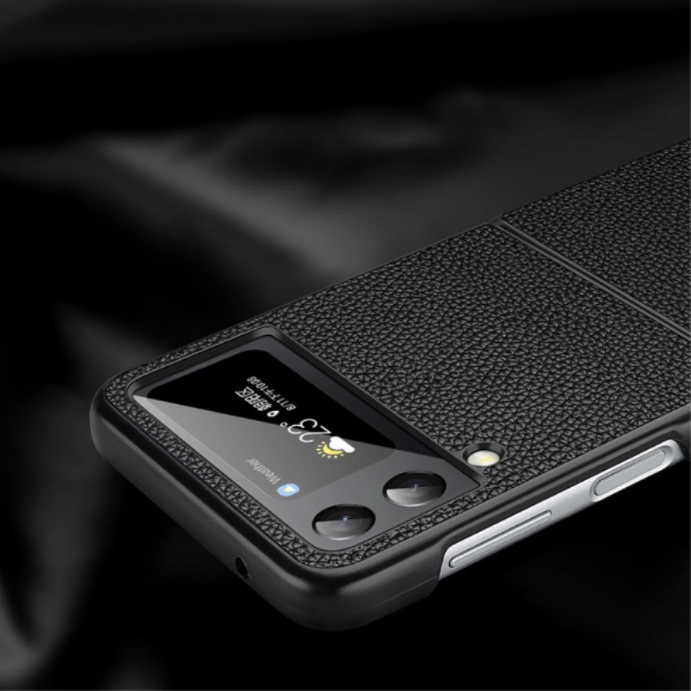 Handyhülle Für Samsung Galaxy Z Flip 3 5G Flip Case Echtes Leder