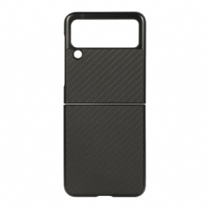 Handyhülle Für Samsung Galaxy Z Flip 3 5G Flip Case Kohlefaser