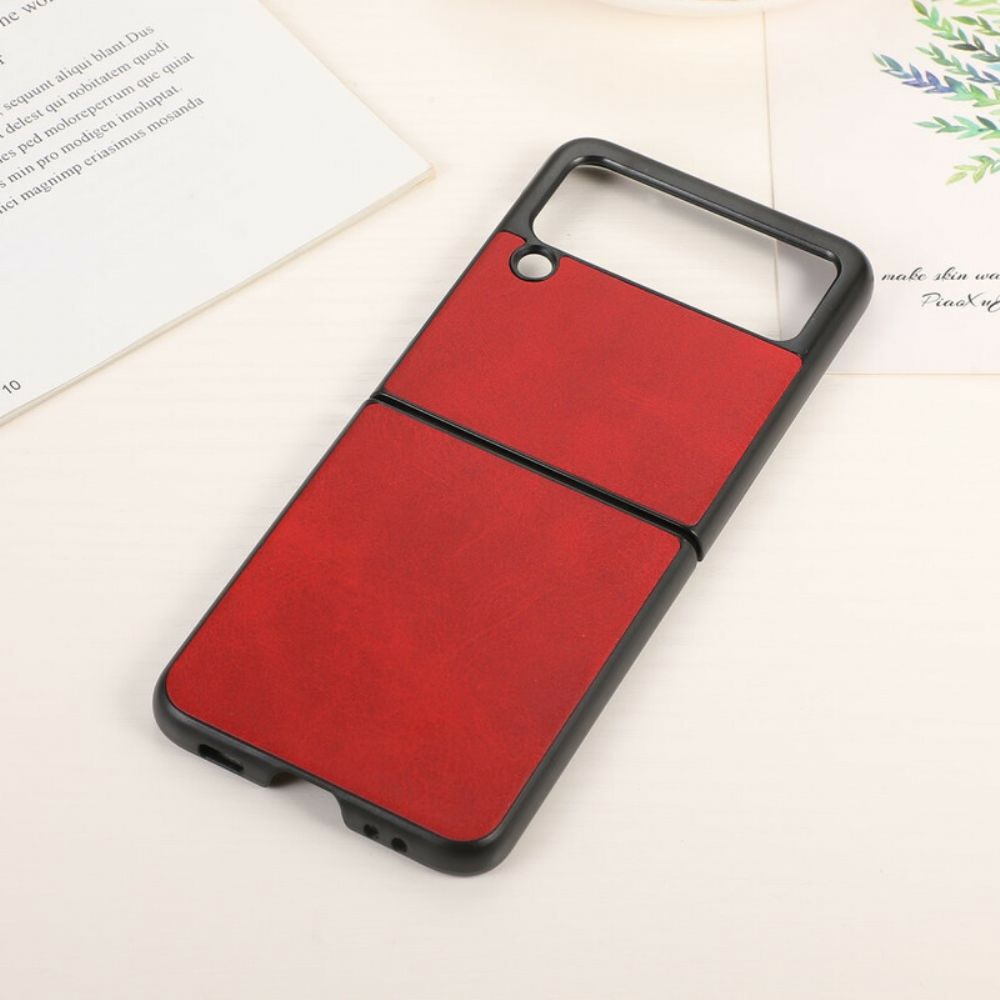 Handyhülle Für Samsung Galaxy Z Flip 3 5G Flip Case Kunstleder