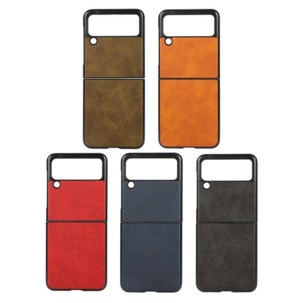 Handyhülle Für Samsung Galaxy Z Flip 3 5G Flip Case Kunstleder