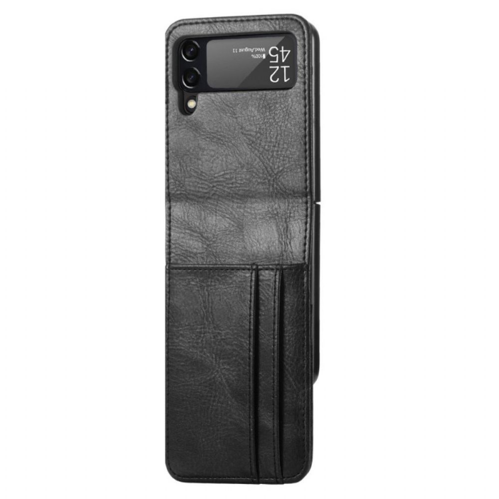 Handyhülle Für Samsung Galaxy Z Flip 3 5G Geldbörse Flip Case Style Ledergeldbörse