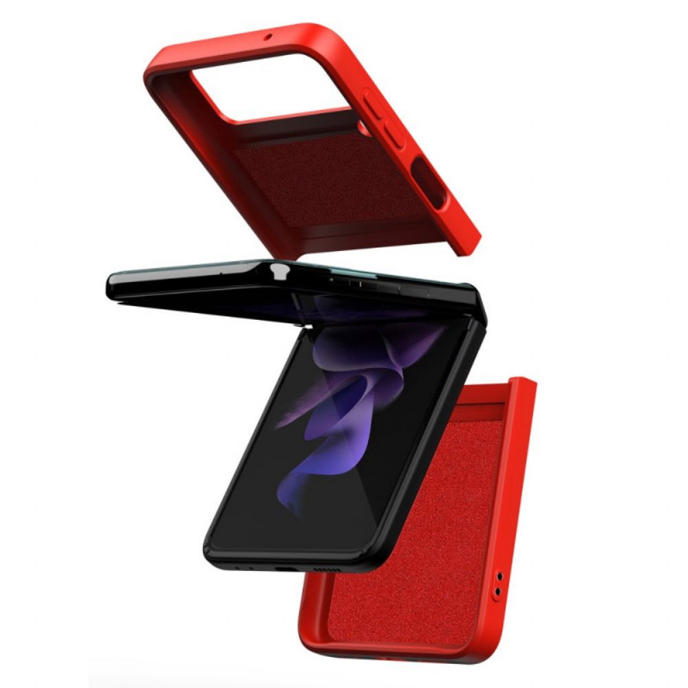 Hülle Für Samsung Galaxy Z Flip 3 5G Flip Case Mate Mit Ring-support