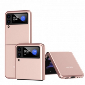 Hülle Für Samsung Galaxy Z Flip 3 5G Flip Case Metallisch