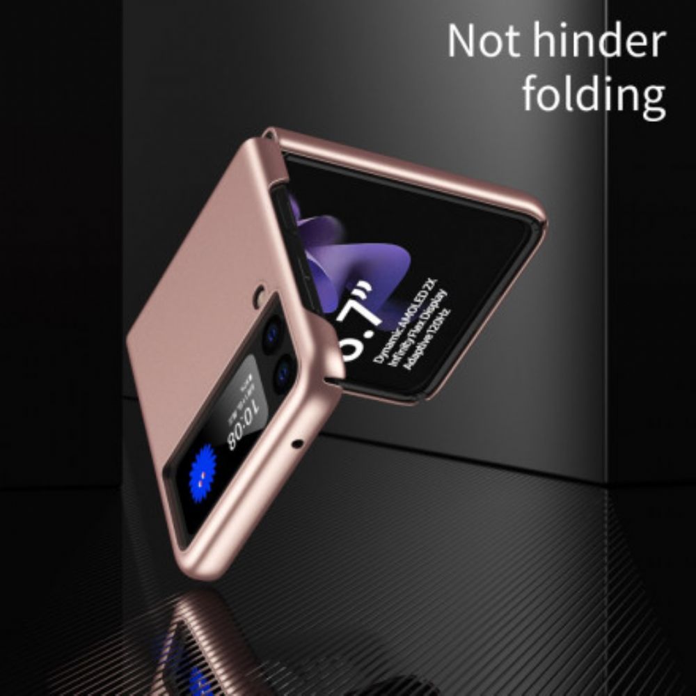 Hülle Für Samsung Galaxy Z Flip 3 5G Flip Case Metallisch