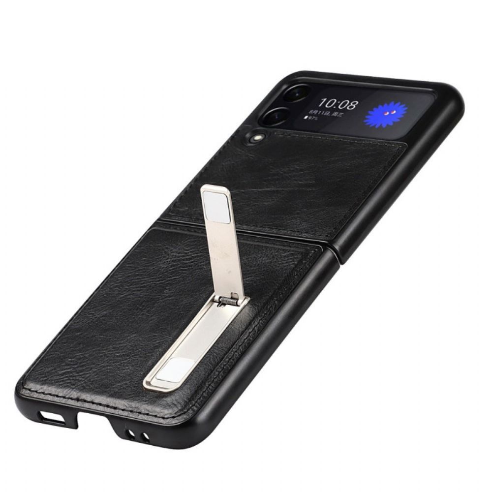 Hülle Für Samsung Galaxy Z Flip 3 5G Flip Case Stil Lederstütze