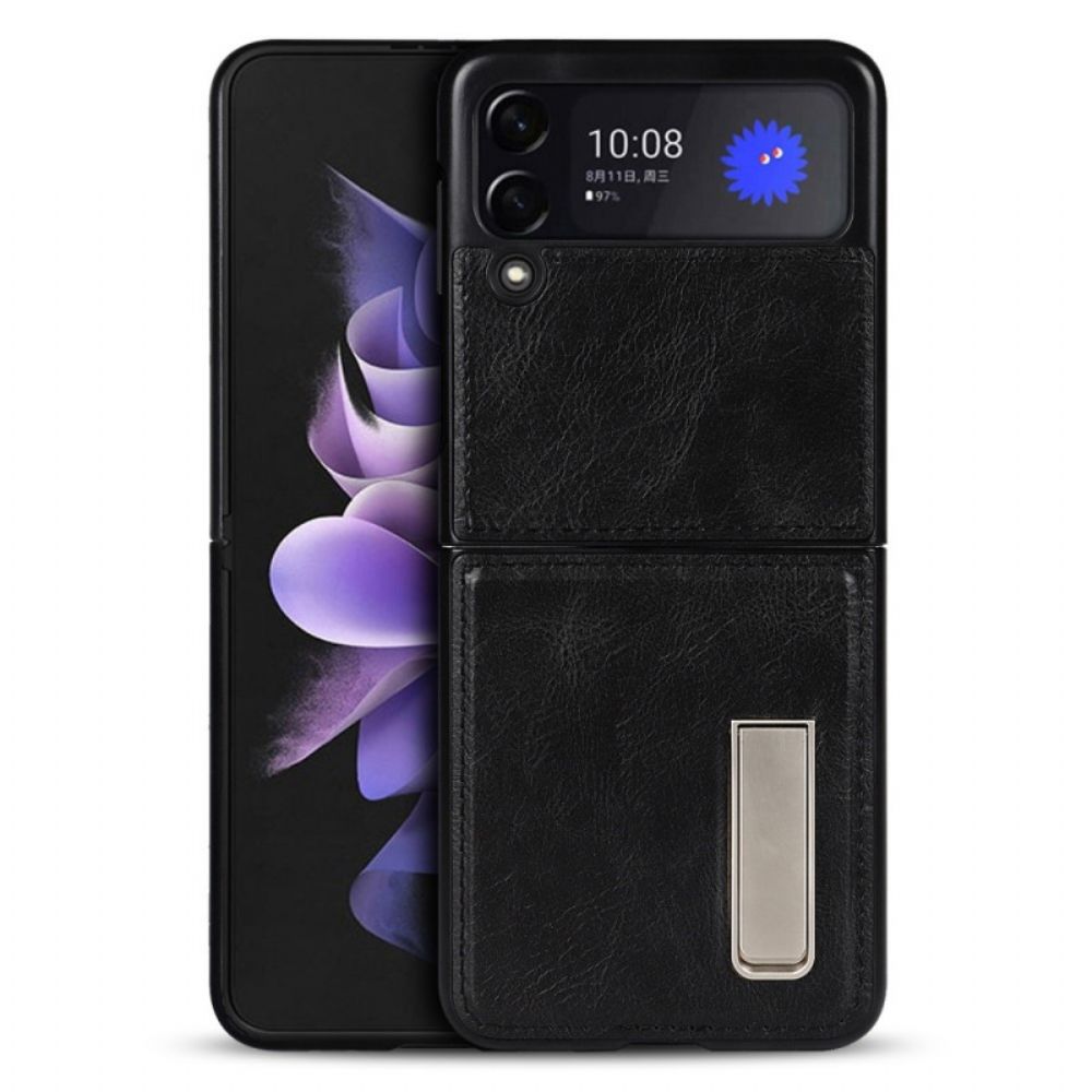 Hülle Für Samsung Galaxy Z Flip 3 5G Flip Case Stil Lederstütze