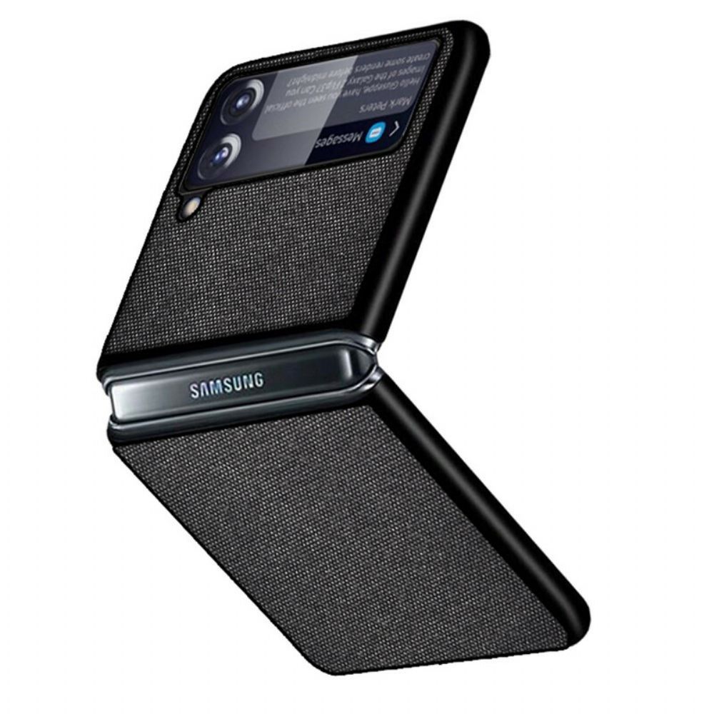 Hülle Für Samsung Galaxy Z Flip 3 5G Flip Case Texturstoff