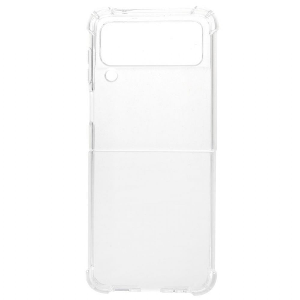 Hülle Für Samsung Galaxy Z Flip 3 5G Flip Case Transparente Verstärkte Ecken