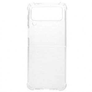 Hülle Für Samsung Galaxy Z Flip 3 5G Flip Case Transparente Verstärkte Ecken