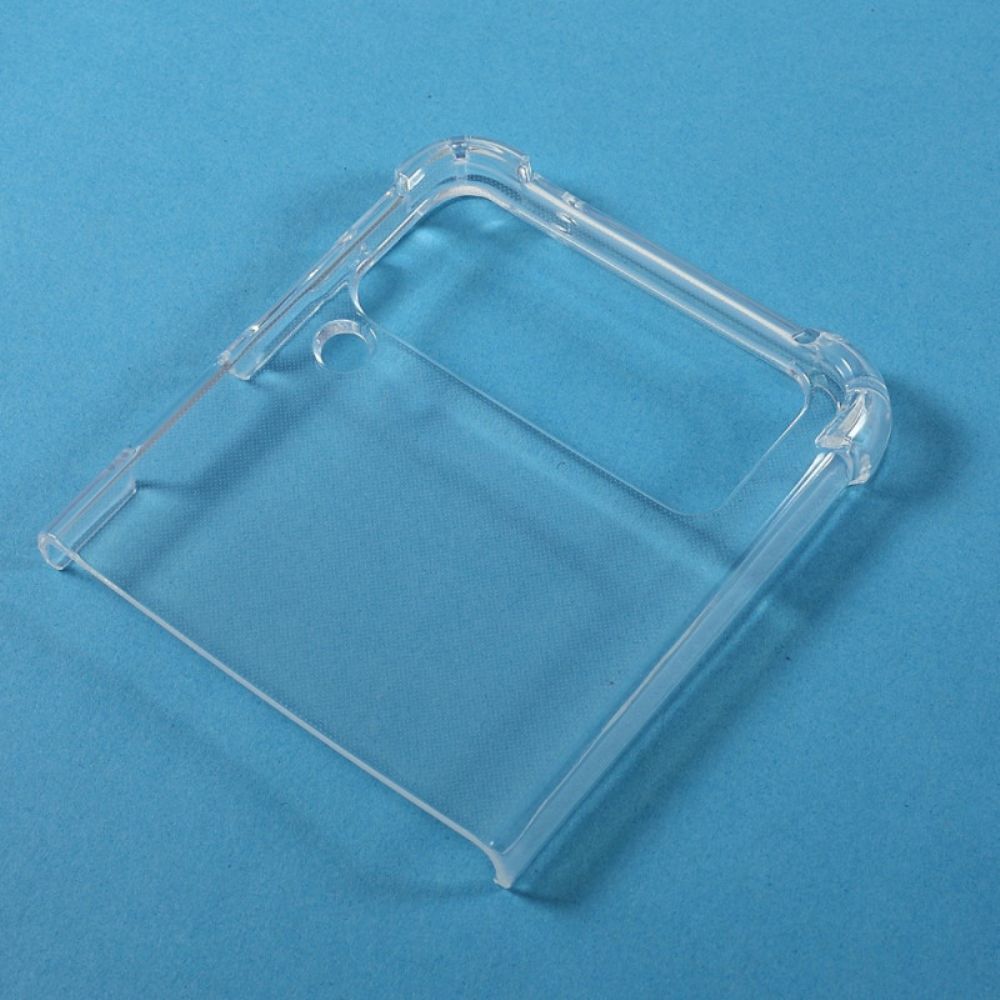 Hülle Für Samsung Galaxy Z Flip 3 5G Flip Case Transparente Verstärkte Ecken